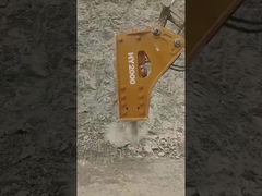 Umpan balik dari pelanggan kami tentang HANYUN200 side top hydraulic breaker