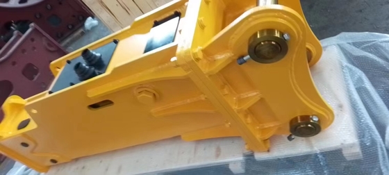 Baja Tebal Skid Steer Hammer 30t Backhoe 36t Hydraulic Breaker Untuk Skid Steer