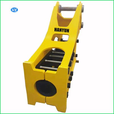 Palu Batu Ekskavator Hidrolik / Pemecah Mini Ekskavator 40 Gpm