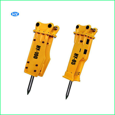 Baja Tebal Skid Steer Hammer 30t Backhoe 36t Hydraulic Breaker Untuk Skid Steer