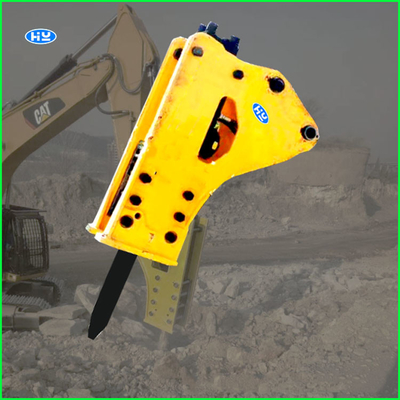 Q345B Perlengkapan Excavator Hydraulic Rock Hammer Heavy Duty